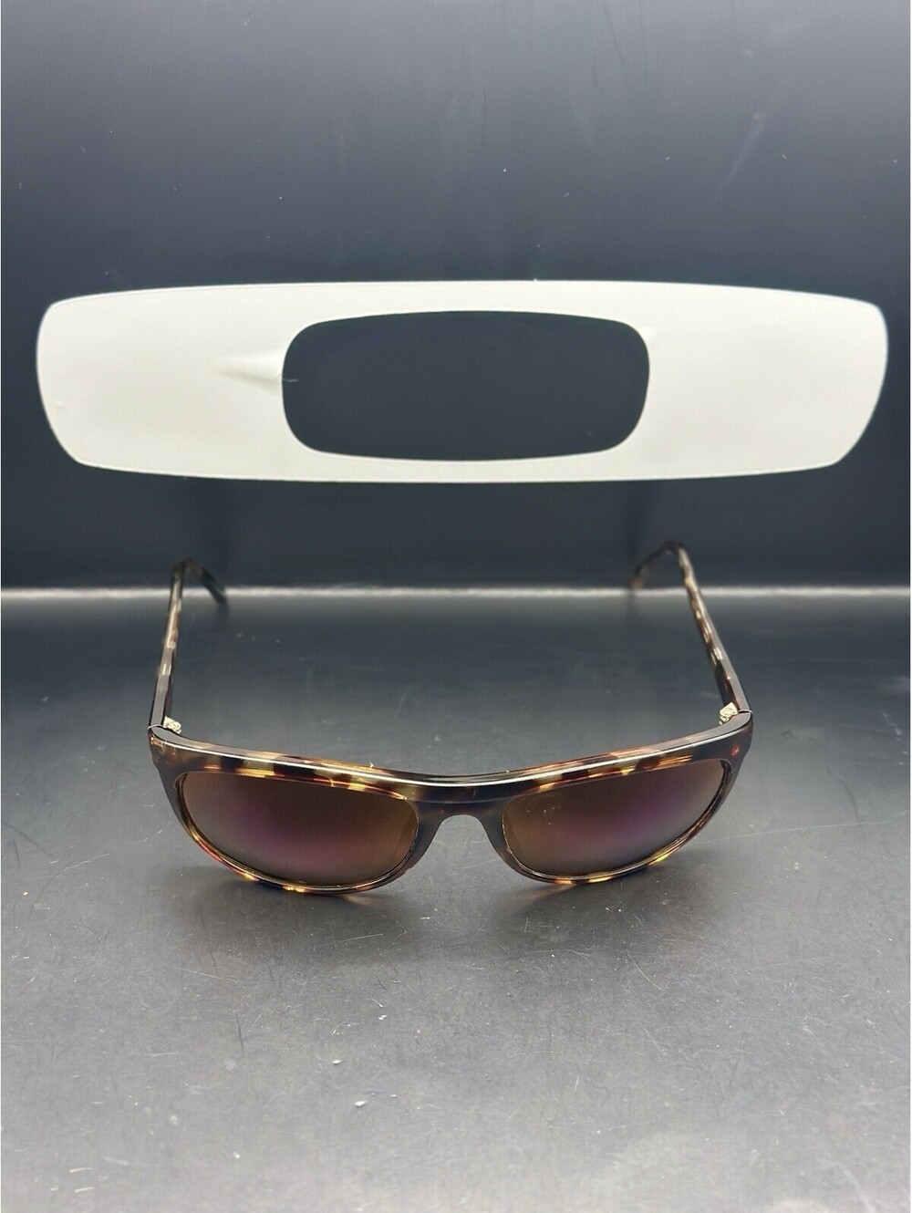Vintage Revo 1001 Tortoise Frame Positive Red Lenses
